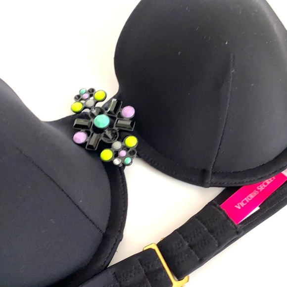 Victoria Secret Push Up Strapless Swim Bra,34B,NWT - Picture 4 of 8